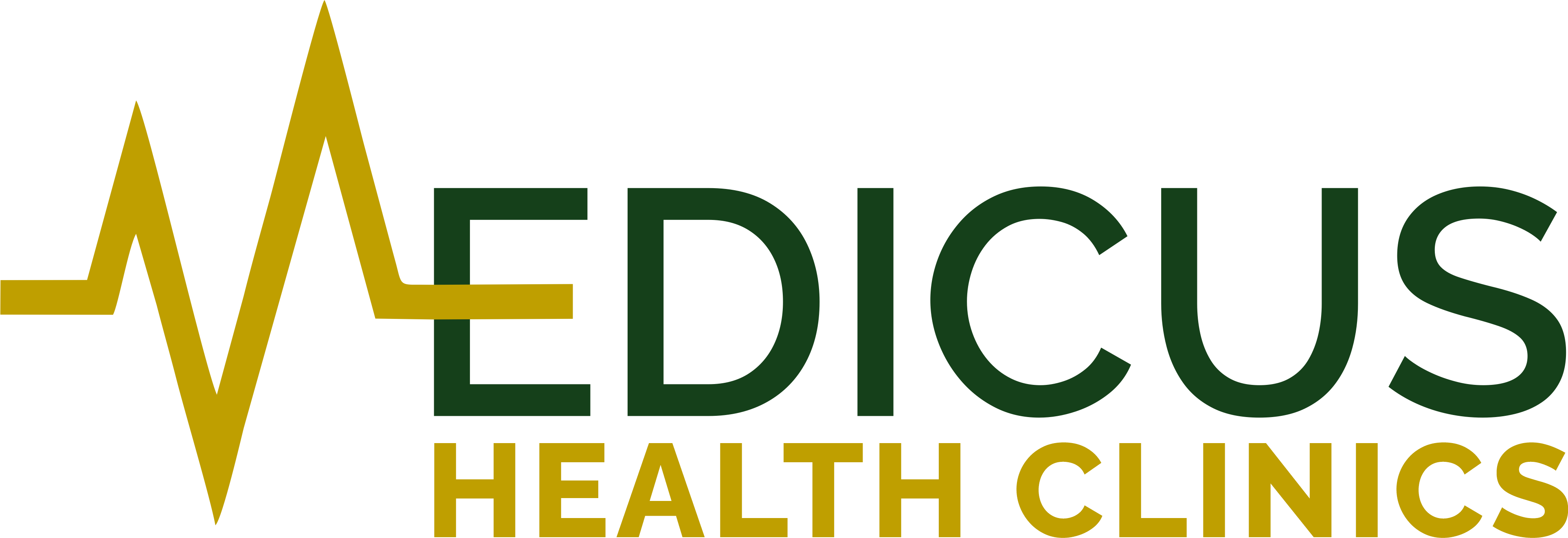 Medicus Health Clinics logo (Bright background)
